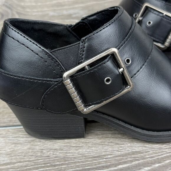 Frye & Co Berlyn Women’s Sz 6.5M Black Buckle Zip Ankle Boot PLF24-44399-001-111 - Picture 11 of 14